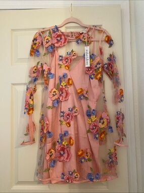 NWT For Love And Lemons Percy Mini Dress